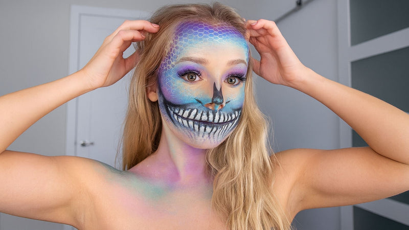 Transform Into a Glam Skeleton Queen: Easy Halloween Makeup Tutorial