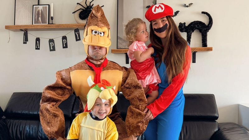 🎮 Matching Mario Bros Costumes Make Halloween Extra Fun! ✨