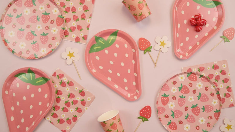 🍓 The Sweetest Strawberry-Themed First Birthday Party