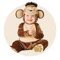 Costume Halloween Enfant Citrouille - Déguisement Bébé Fille Ou Garçon - Tissu Polyester - 7