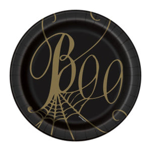 Black & Gold Spider Web Party Supplies - Party Expert
