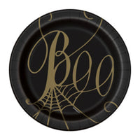 Black & Gold Spider Web - Party Expert