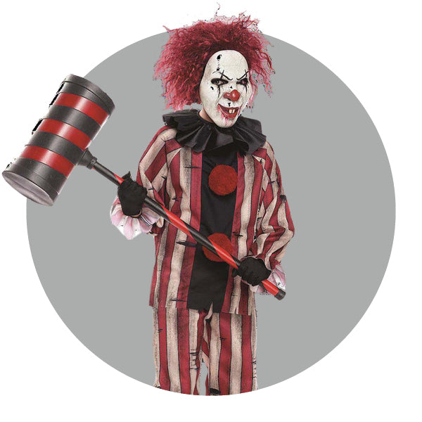 Déguisement de clown coloré pour homme Xl - Déguisement de carnaval