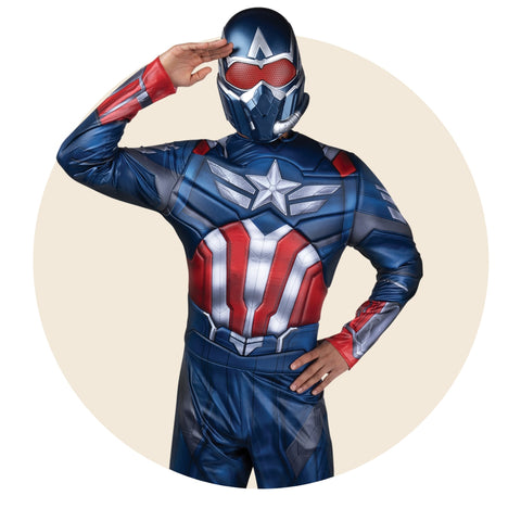 Superheroes and Villains Halloween Costumes