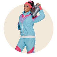 1980's Neon Halloween Costumes & Accessories