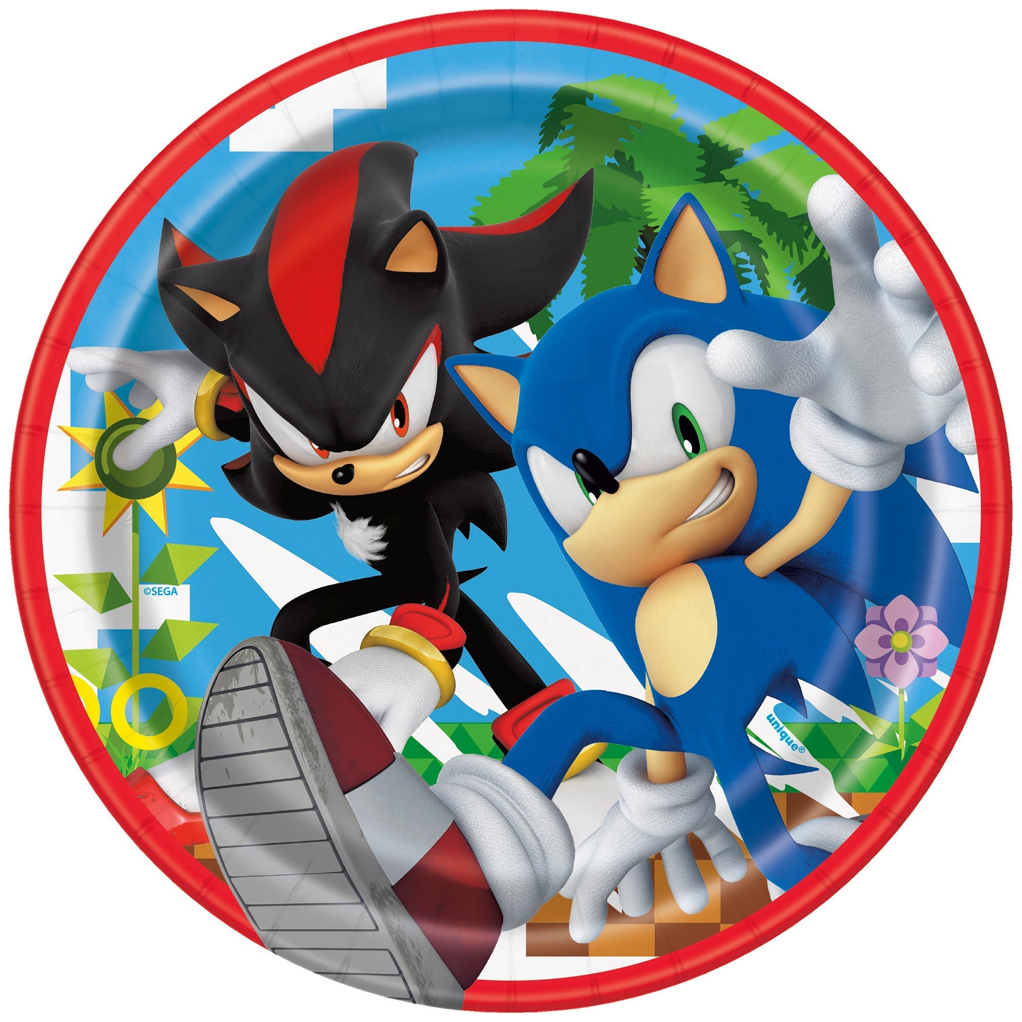 Fournitures de fête Sonic et anniversaire Décorations - Expert de