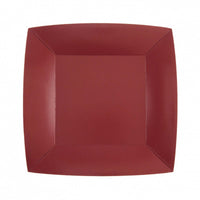 Burgundy Compostable Tableware