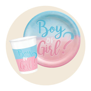 Gender Reveal Tableware - Party Expert