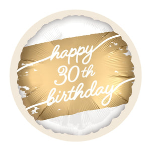 30th Birthday Balloons - Party Expert