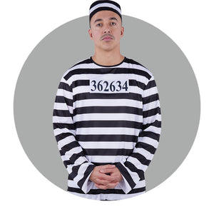 Prisoner and Inmate Halloween Costumes - Party Expert