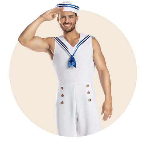 Sailor and Navy Halloween Costumes