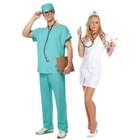 BUNDLE - COUPLE COSTUME - Doctor and Nurse