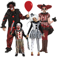 BUNDLE - FAMILY COSTUME - Creepy Clown