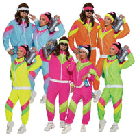 BUNDLE - GROUP COSTUME - 80's Tracksuit