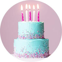 Birthday Cake Candles and Sparklers - Party Expert
