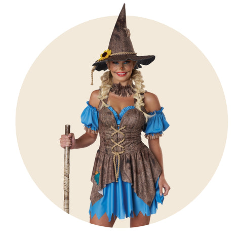 Scarecrow & Pumpkin Halloween Costumes