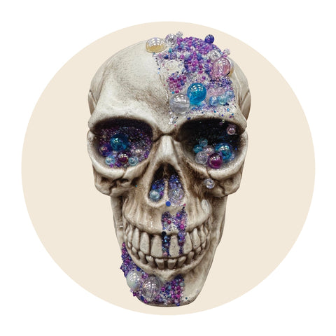 Halloween Skeleton and Skull Decorations