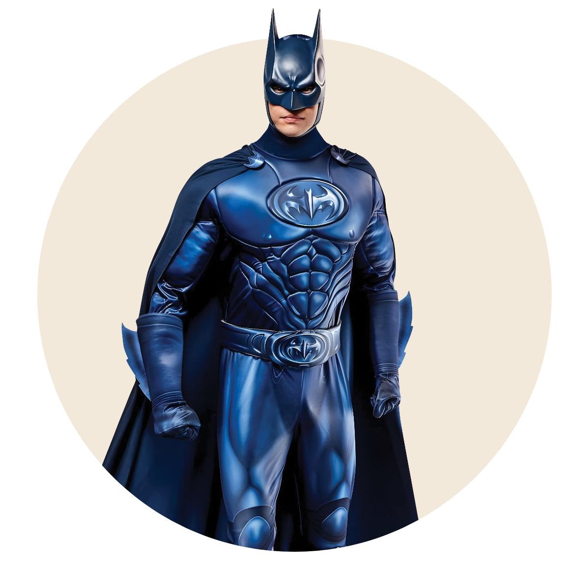 Masque Batman Adulte En Cuir PU Pour Homme Et Femme Batgirl