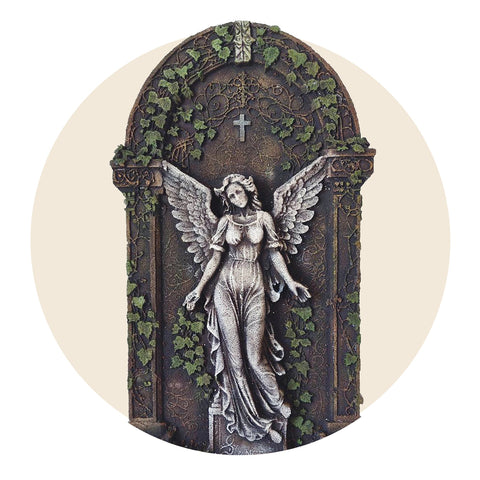 Halloween Tombstones and Cemetery Decorations