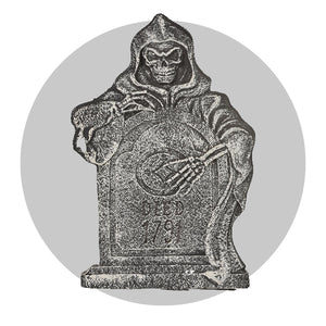 Halloween Tombstones and Cemetery Decorations