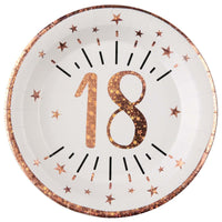 18th - Rose Gold Sparkling Birthday - Party Expert