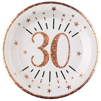 30th - Rose Gold Sparkling Birthday - Party Expert