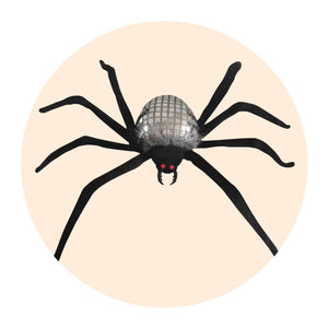 Halloween Spiders and Spider Web Decor - Party Expert