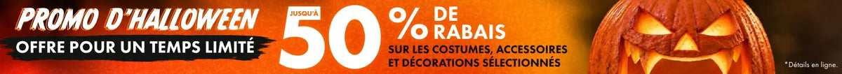Up to 50% OFF selected Halloweem items
