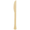 AMSCAN CA Disposable-Plasticware Gold Plastic Knives, 20 Count 192937435458