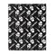 BIOWORLD Halloween Ghost Face Double Sided Throw Blanket, Scream, Black, 1 Count 196179370379