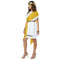 CALIFORNIA COSTUMES Costumes Party Toga Costume for Adults, Black and Gold