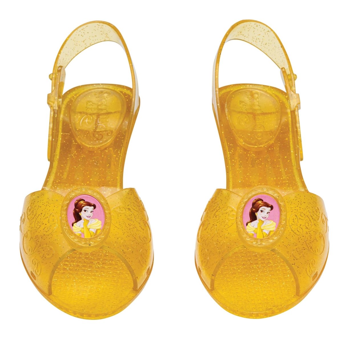 Chaussures jaune de Belle pour enfants, Disney Party Expert
