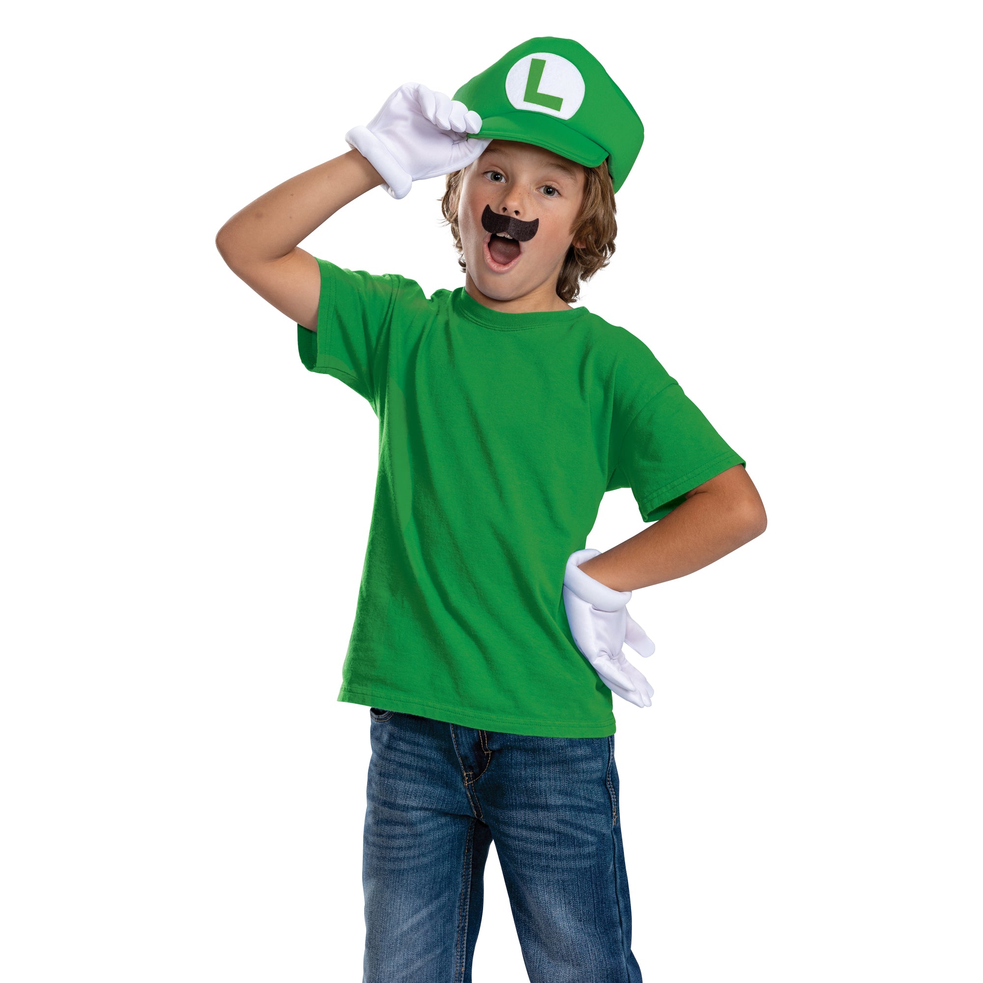 Nintendo Super Mario Brothers Luigi Classic Adult Green Nintendo Super Mario Brothers Luigi Classic Adult Green