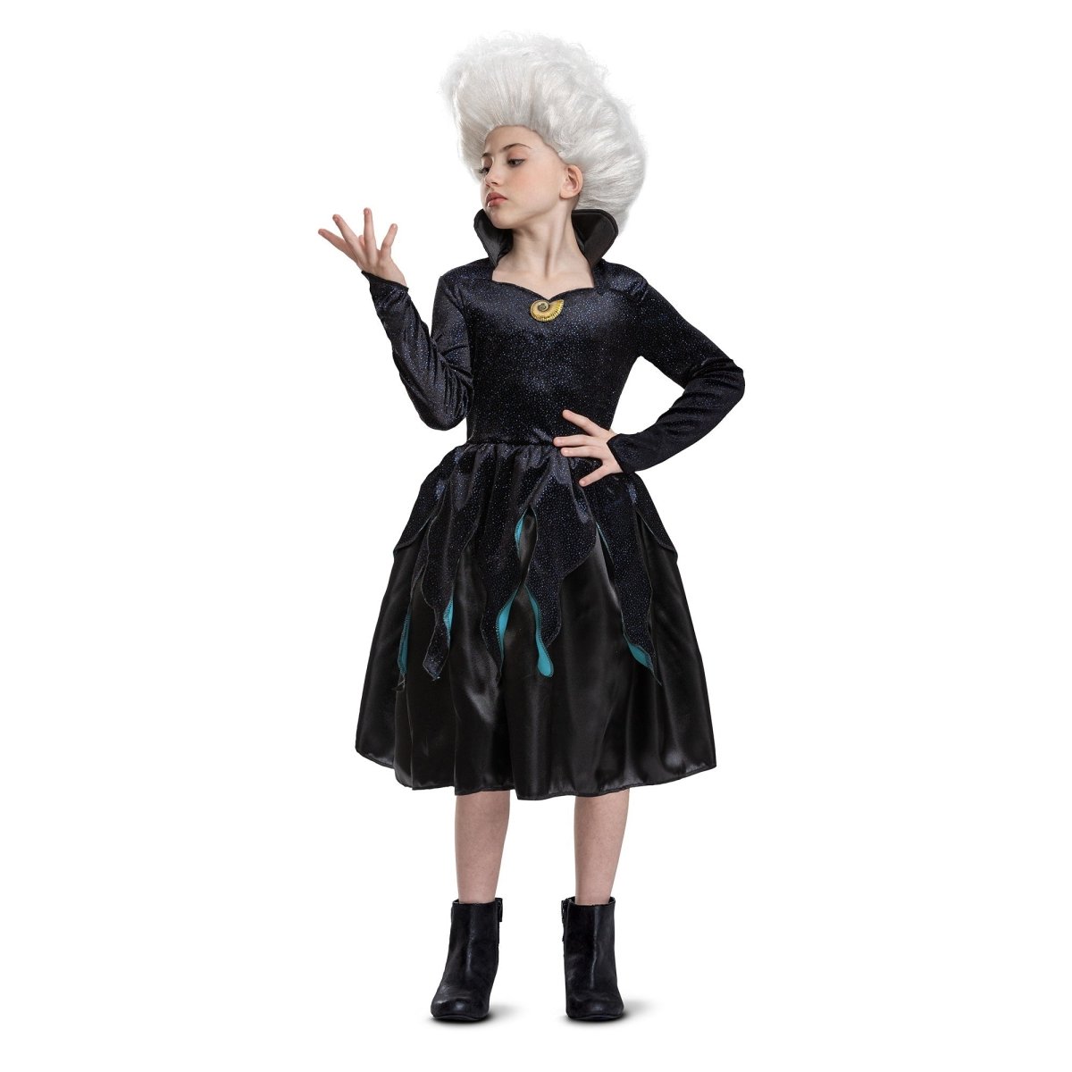 Robe d'Ursula de Disney la petite sirène pour enfants Party Expert
