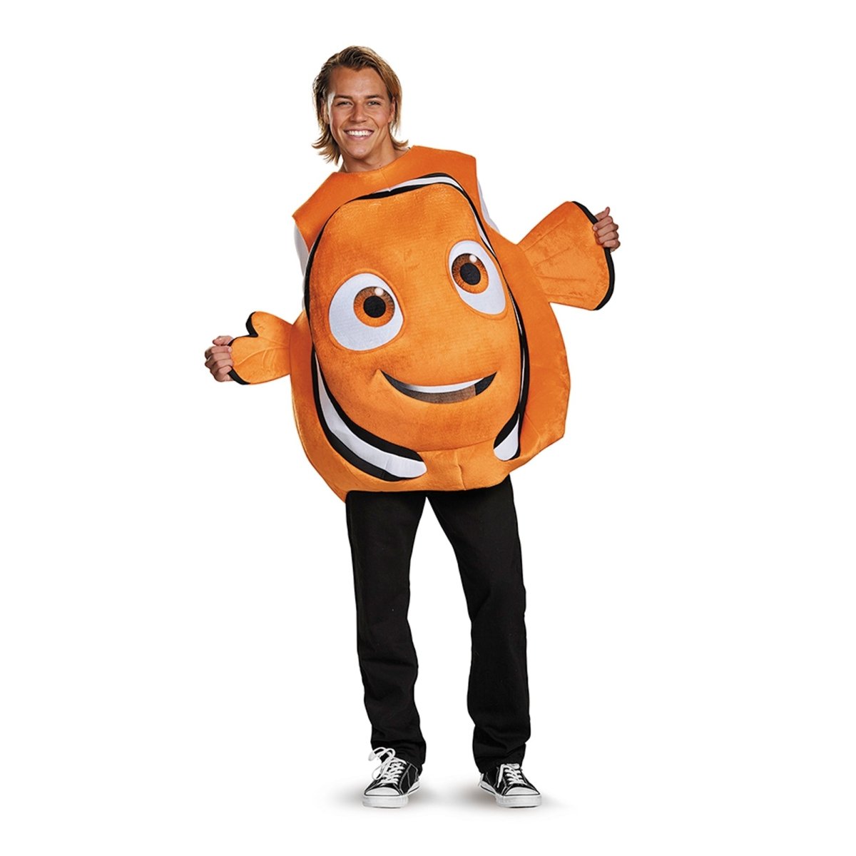 DISGUISE (TOY-SPORT) Costumes Nemo Costume for Adults, Finding Nemo, Tunic with Tail 039897100838