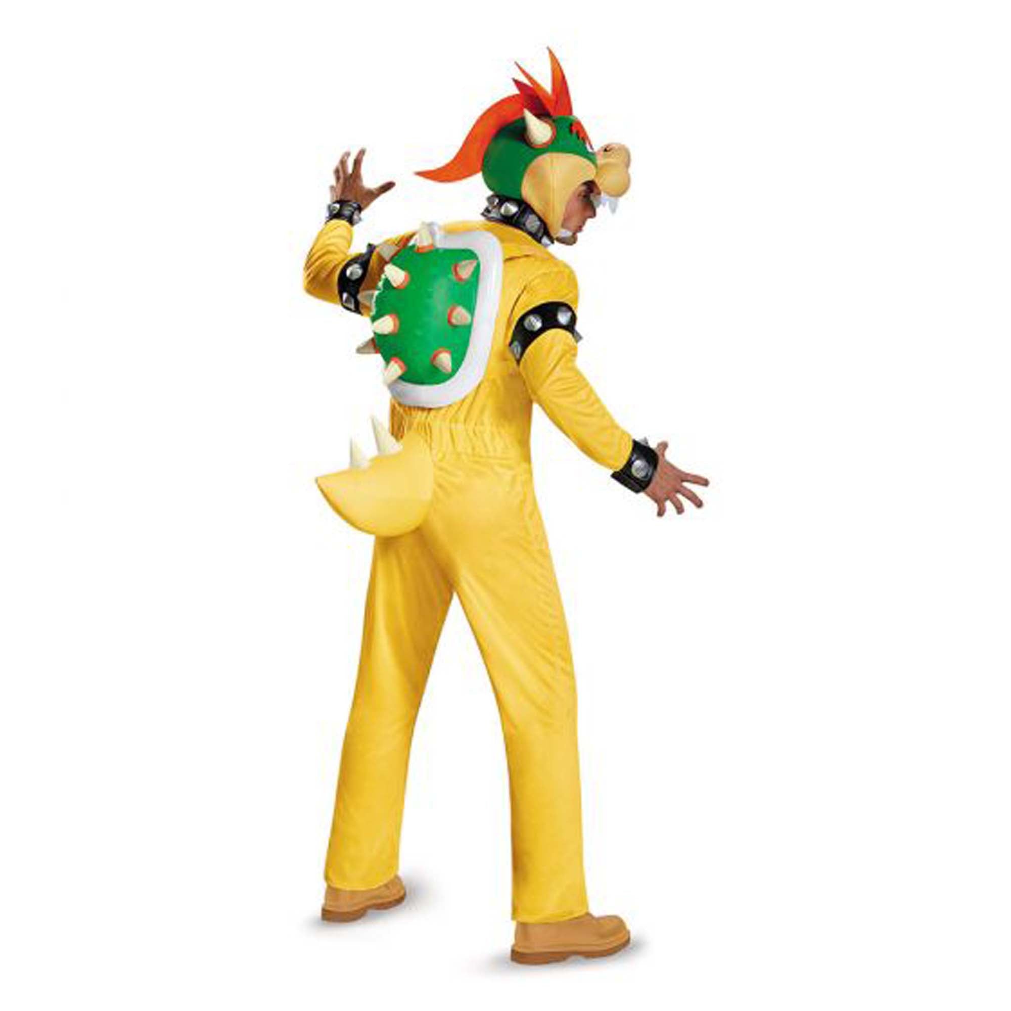Adult Deluxe Super Mario Bros Green Yoshi Jumpsuit Costume SIZE XL