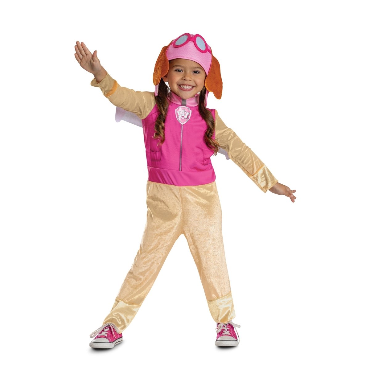 Skye Costume for Kids Paw Patrol Jumpsuit and Hat main image 0