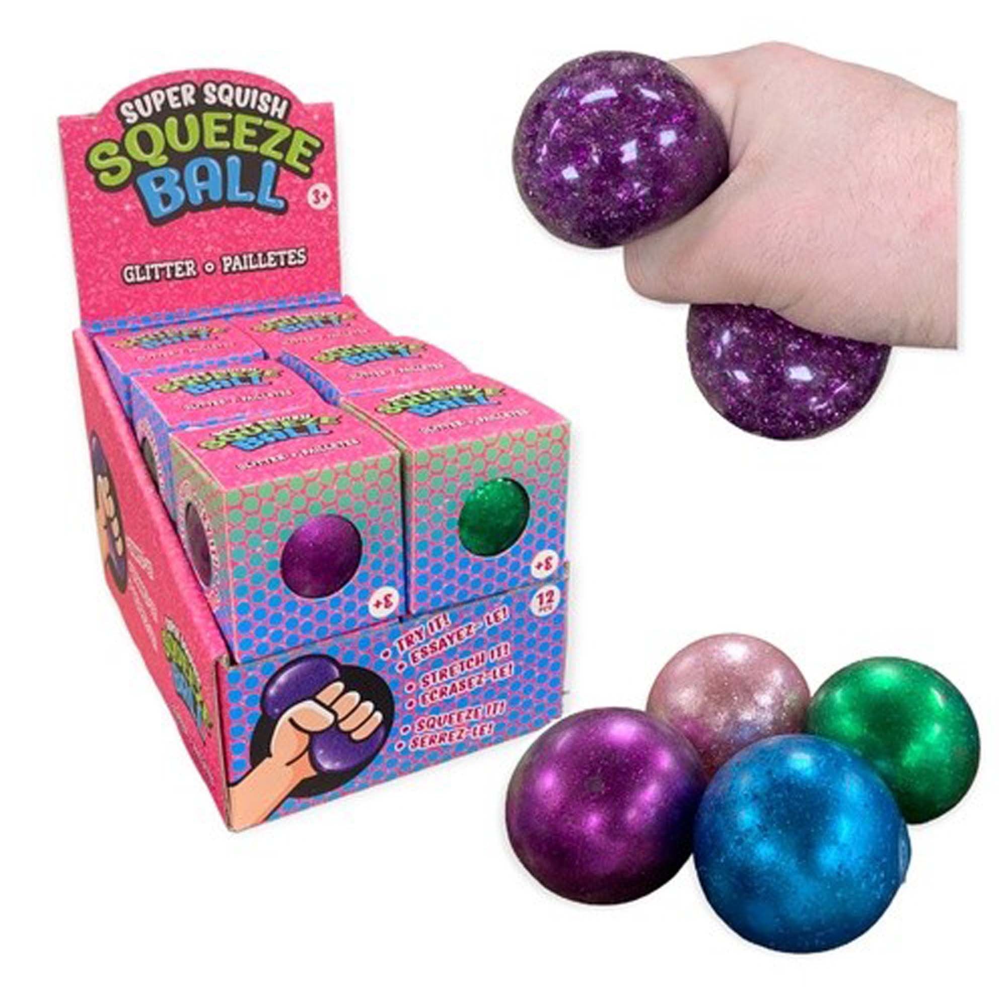 Squishy glitter ball shop