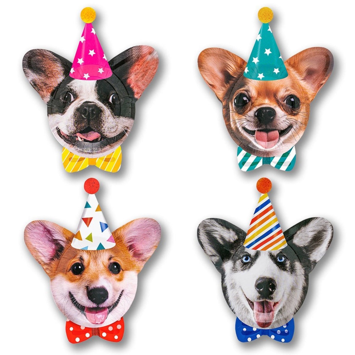 Party Dogs Birthday Small Dessert Paper Plates Party Expert