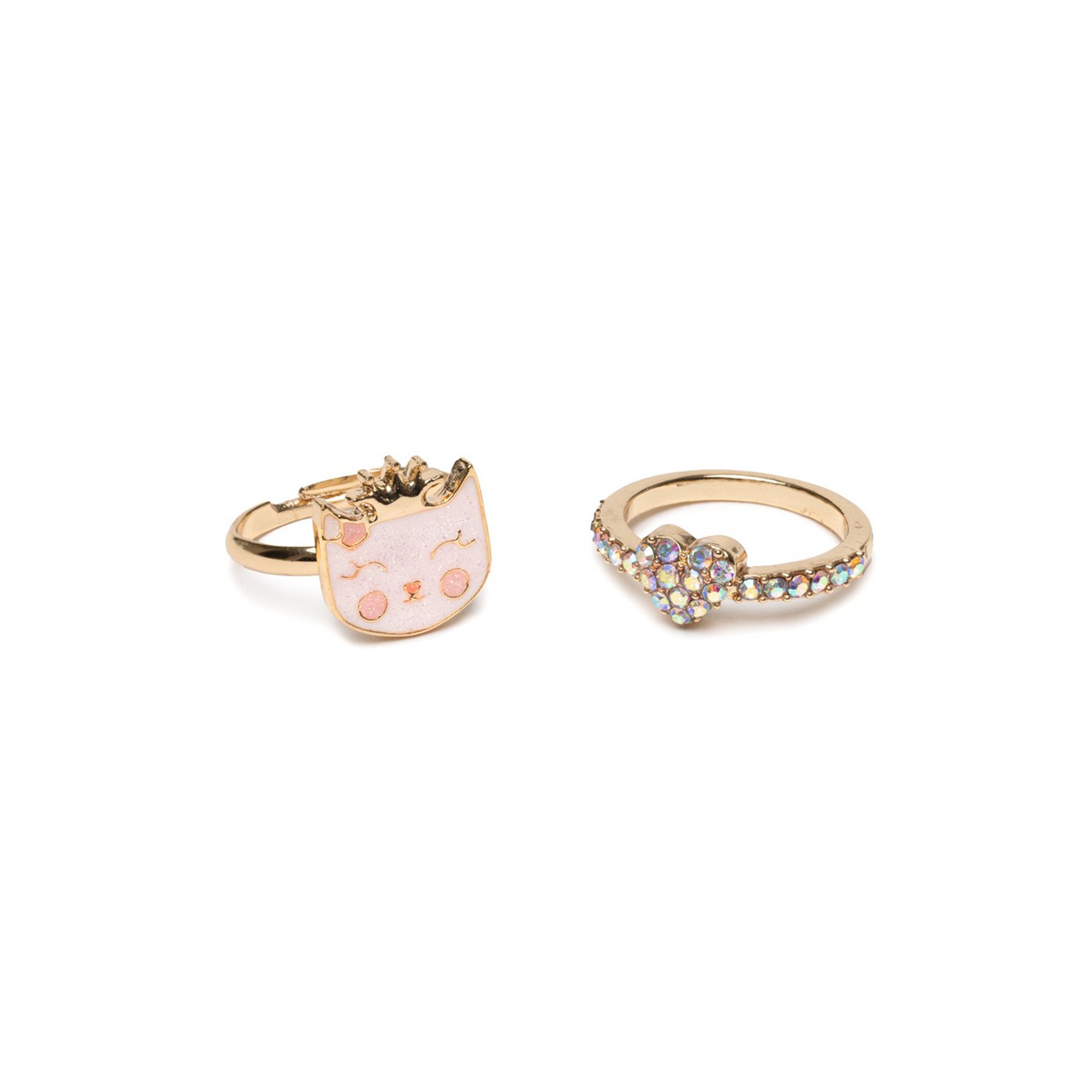 Great Pretenders Boutique Kitty Love Rings Set Great Pretenders Boutique Kitty Love Rings Set
