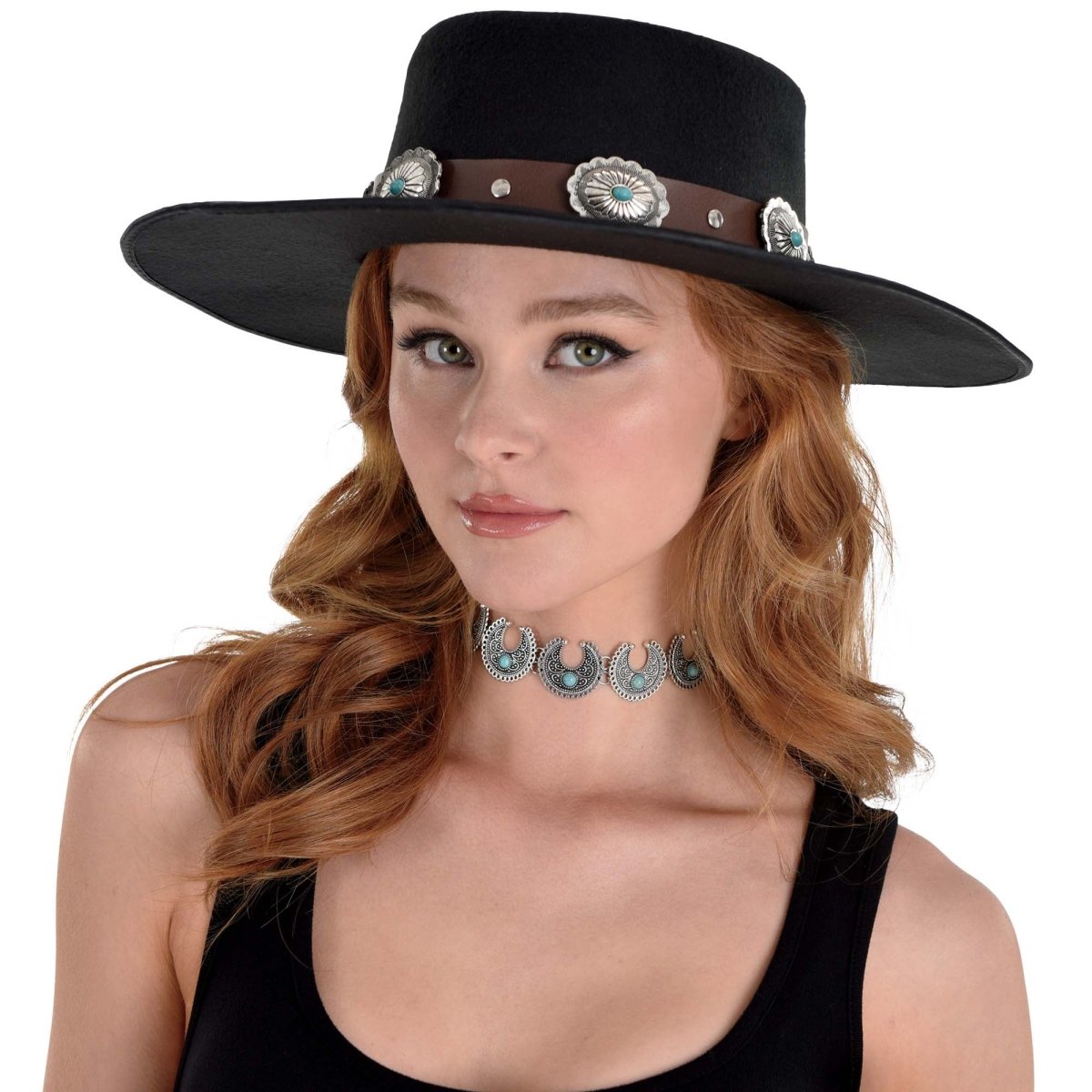 Chapeau de paille de cowboy occidental bleu lac pour hommes et femmes, chapeau de soleil extérieur, printemps et été, nouveau, 2024  200000297