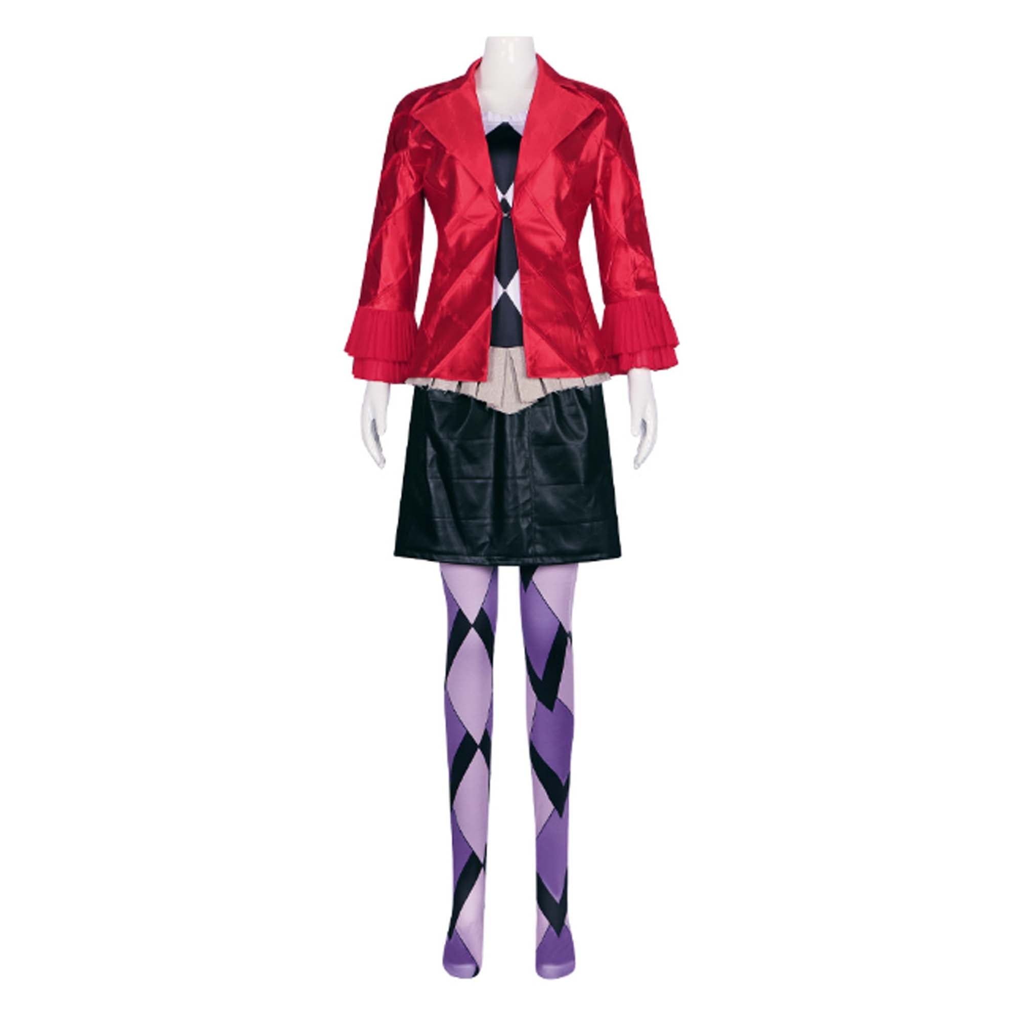Harley Outfit Costume for Adults, Jacket and Skirt | Party Expert