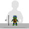 IMPORT DRAGON Plushes Leonardo Plush, Teenage Mutant Ninja Turtles, 9 Inches, 1 Count 672781921609