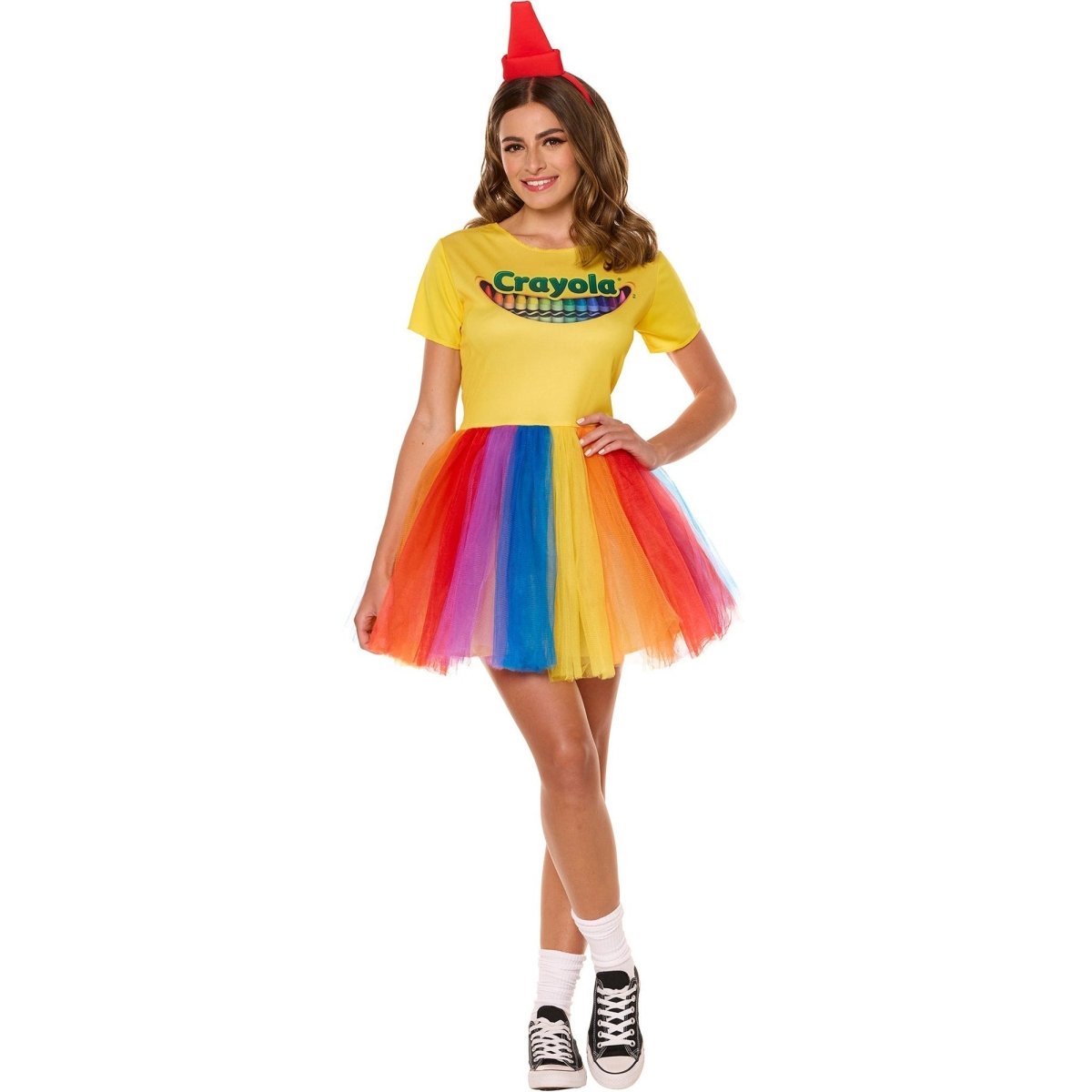 Crayola Box Costume for Adults, Multicolor Dress Party Expert