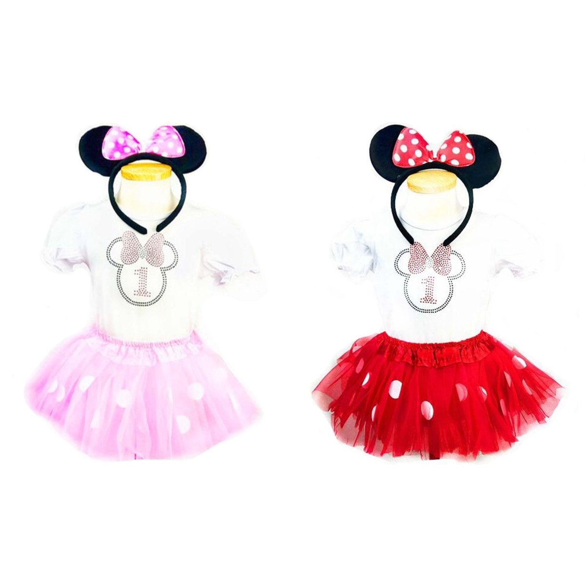 Baby Minnie Mouse Costume Kit for Babies, Assortment Party Expert