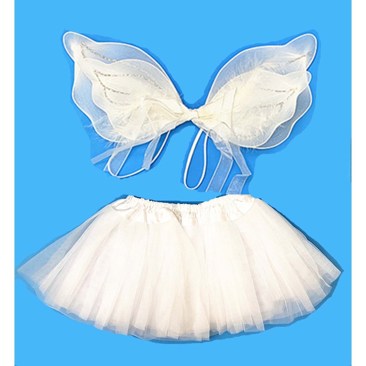 Halloween Tutu White Tutu Skirt Fancy Dress White Angel Costume