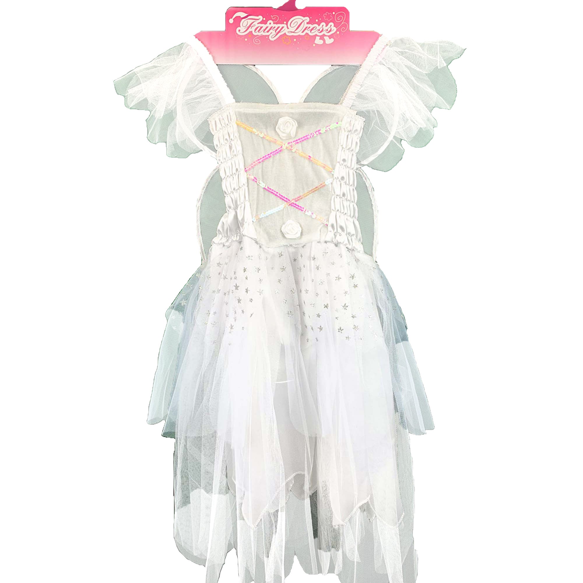 White fairy dress for baby girl discount