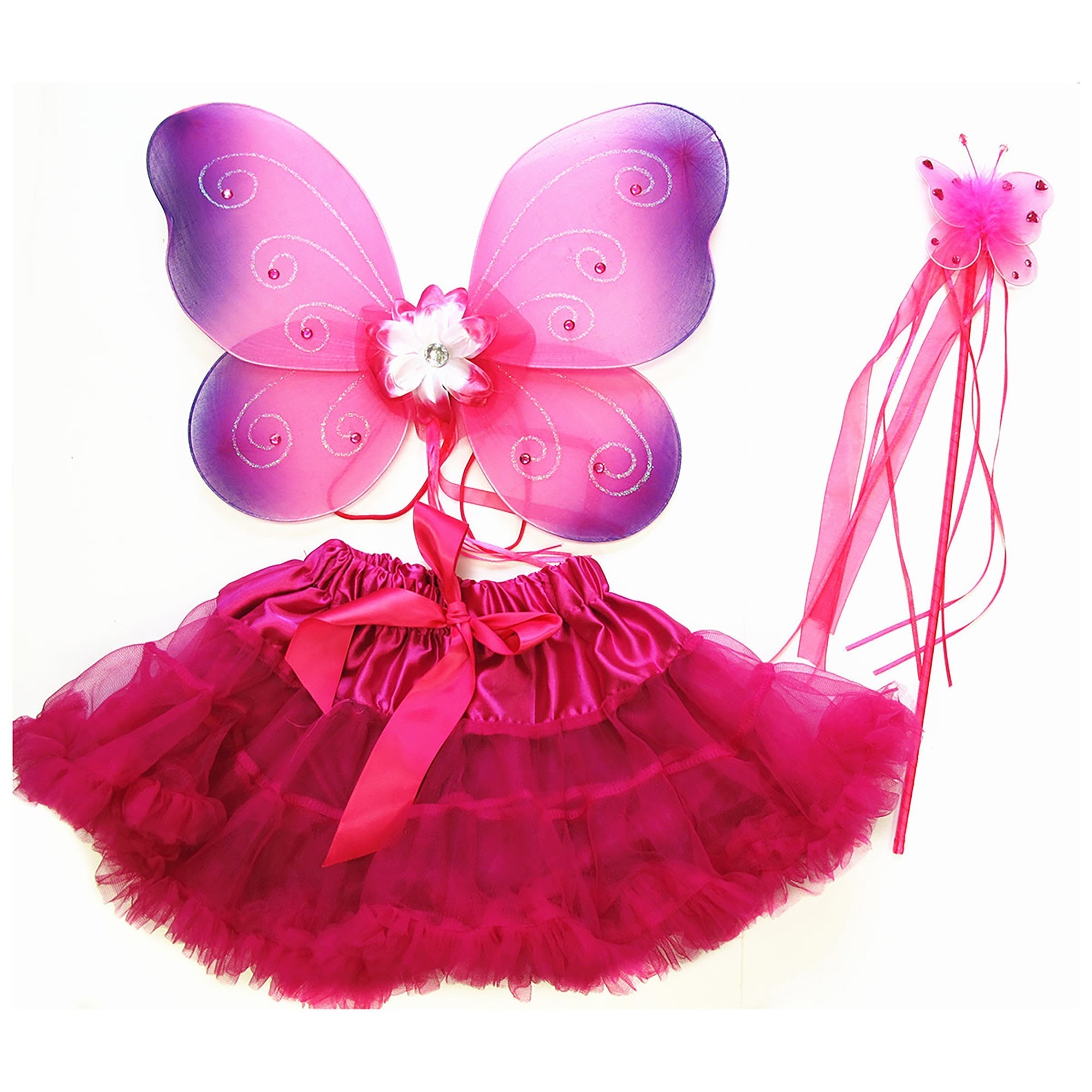 Ensemble d'accessoires de fée papillon pour enfants