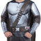 KROEGER Costumes Star Wars Mandalorian Qualux Costume for Adults, Jumpsuit and Cape