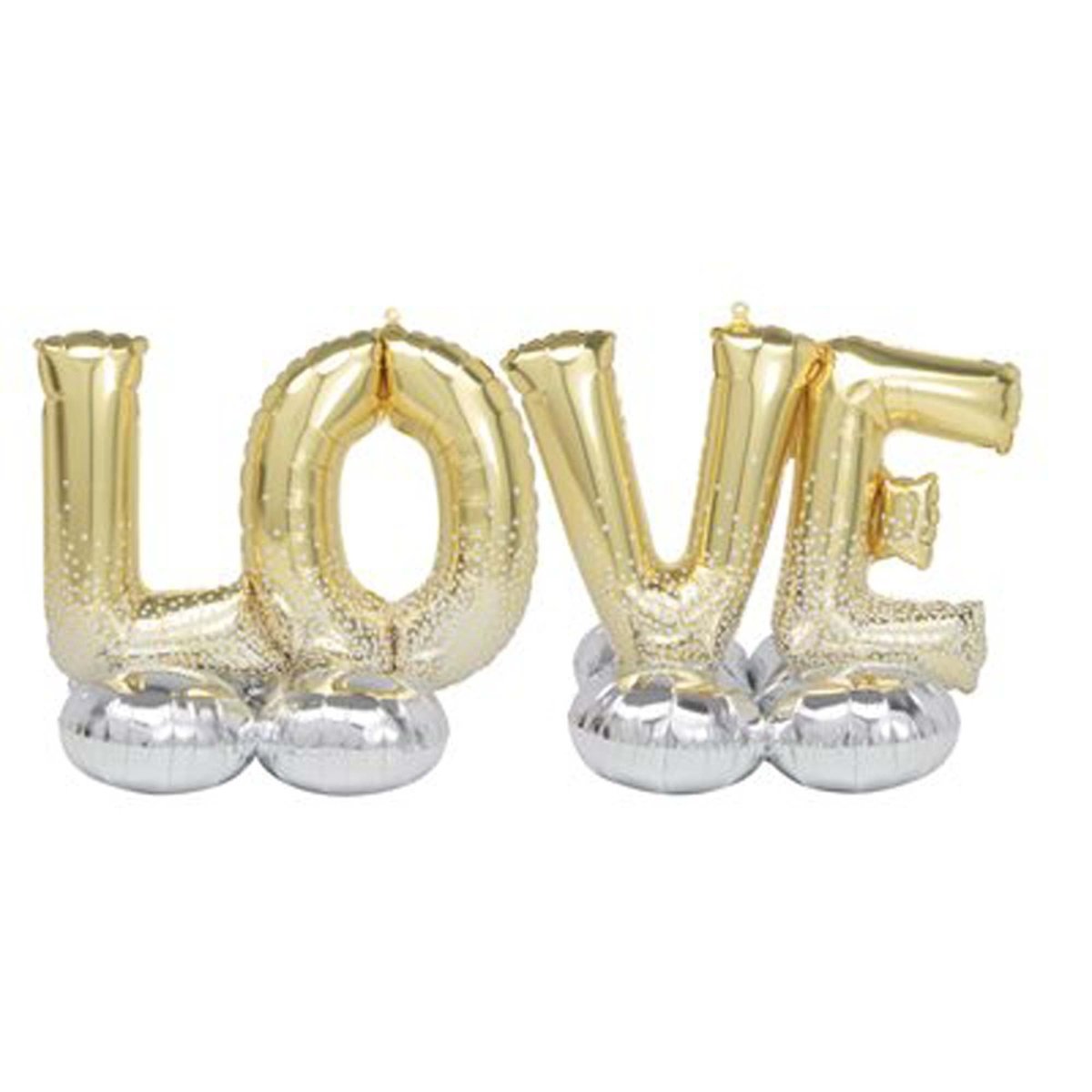 LE GROUPE BLC INTL INC Balloons Love Airloonz Standing Air-Filled Foil Balloon, 32 Inches, 1 Count